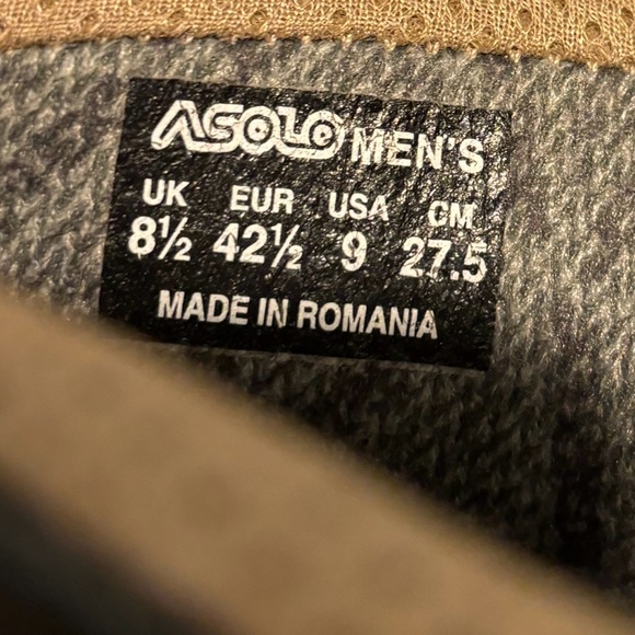 Asolo Men's TPS 520 GV EVO Hiking Boots - Chestnut - Picture 9 of 10